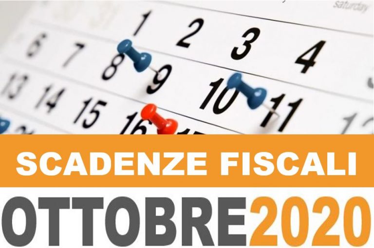 📅 SCADENZE FISCALI: LE DATE DI OTTOBRE DA RICORDARE – EBS INFORMATICA SRL